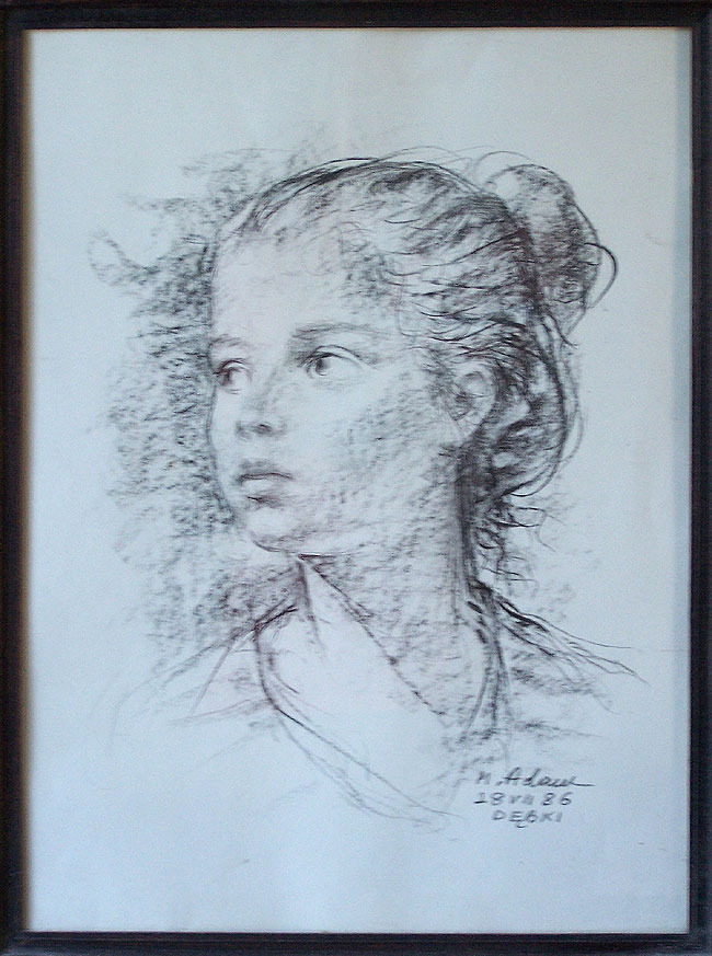 Córka Magdusia - portret z Dębek