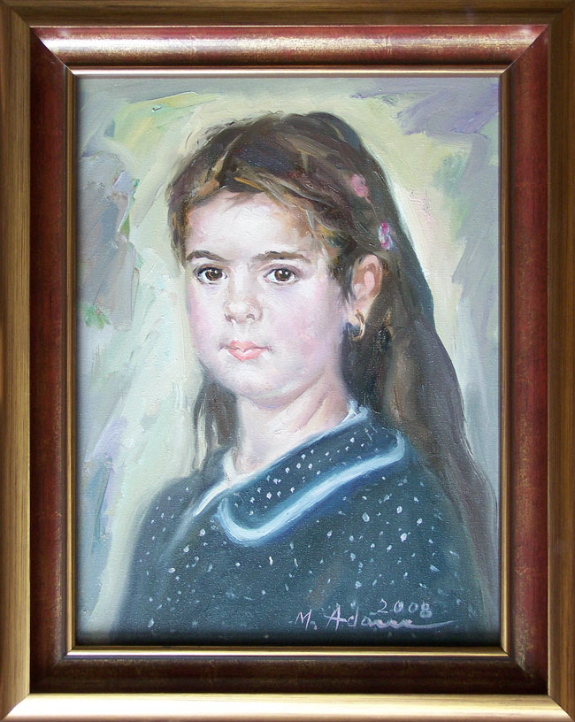 Weronika, córeczka bratanicy Marysi