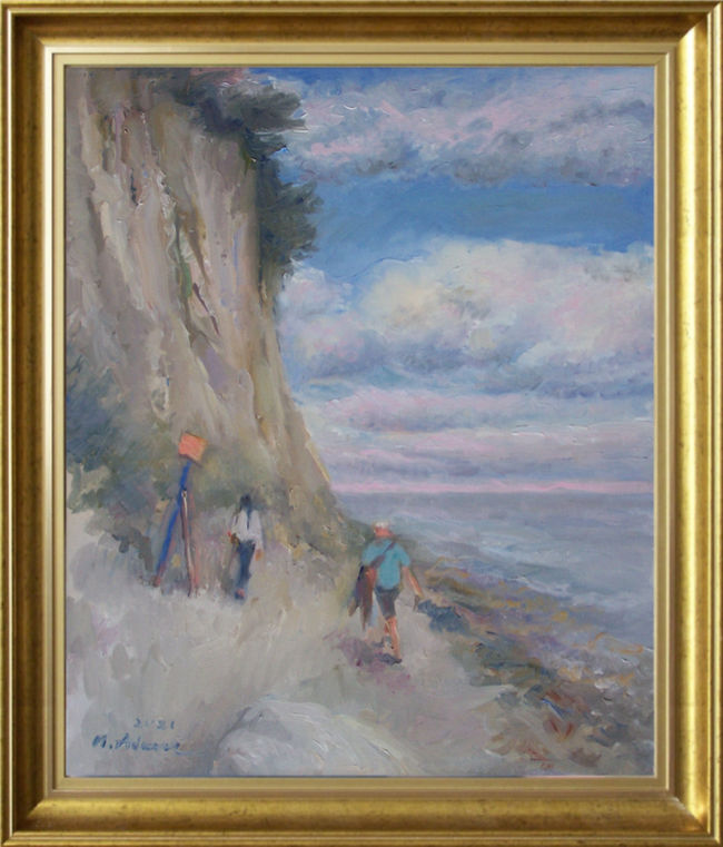 Bałtycki klif w Orłowie